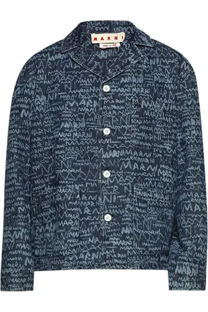 Marni Hemd mit Logo-Print