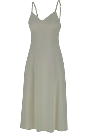 Elisabetta Franchi Midikleid mit Schnürung