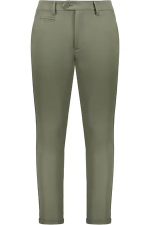 Les Deux Hose mit geradem Bein