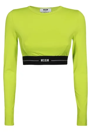 Msgm Cropped-T-Shirt