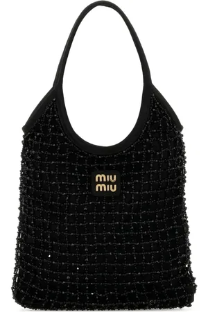Miu Miu Verzierte Handtasche aus Satin