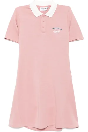 Chocoolate Kleid mit Logo-Stickerei
