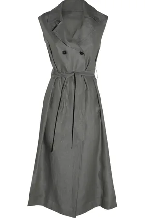 Glanshirt Kleid aus Leinen