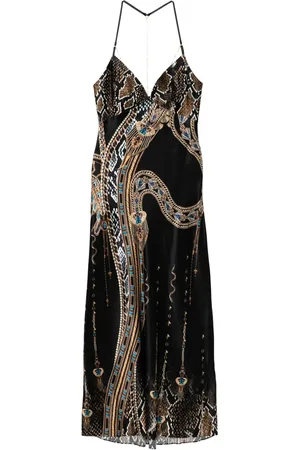 Camilla Kleid mit Kettendetail