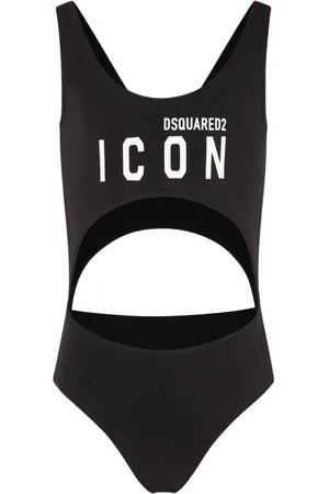 Dsquared2 Badeanzug mit Logo-Print