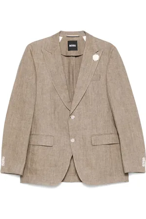 HUGO BOSS Sakko aus Canvas