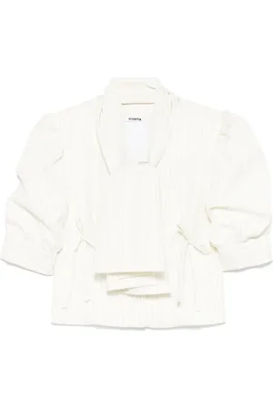 VIVETTA Bluse mit Nadelstreifen