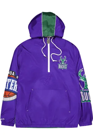Mitchell & Ness Team OG 2.0 Bucks "Purple" Windbreaker