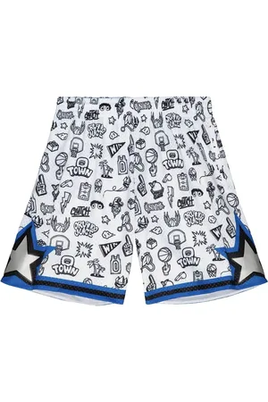 Mitchell & Ness Orlando Magic 1994 Doodle Basketball-Shorts