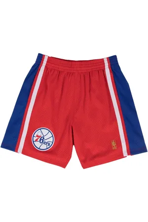 Mitchell & Ness 1996/97 Philadelphia 76ers "Scarlet" Swingman Shorts