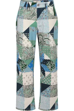 Etro Hose mit Patchwork-Print