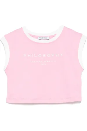PHILOSOPHY DI LORENZO SERAFINI Oberteil mit Logo-Print