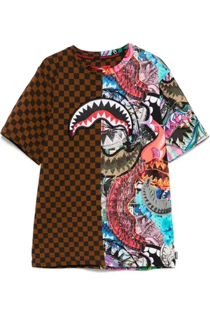 Sprayground All the Sharks Split T-Shirt