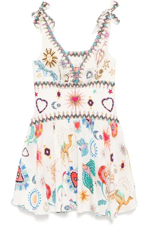 Camilla Kurzes Tie Shoulder Kleid
