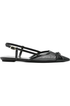 Stuart Weitzman Ballerinas mit Mesh-Einsatz