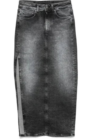 Dondup Midirock aus Denim