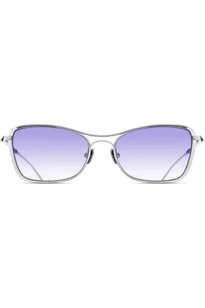 Retrosuperfuture Sonnenbrille mit eckigem Gestell