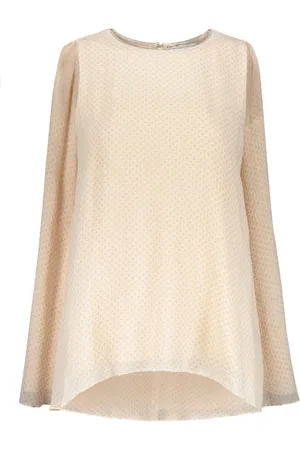 Fabiana Filippi Jacquard-Bluse mit Blumenmuster