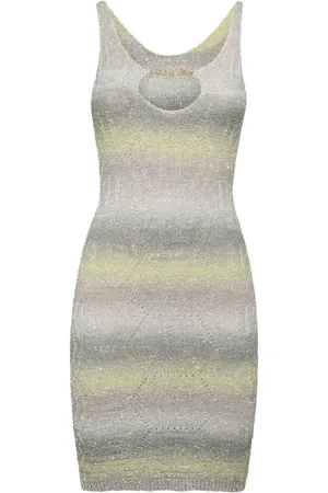 Philipp Plein Gestreiftes Minikleid