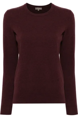 N.PEAL Pullover mit Rundhalsausschnitt