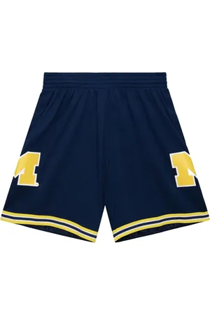 Mitchell & Ness NCAA Michigan Wolverines 1991 Road Shorts