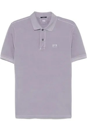 C.P. Company Poloshirt mit Logo-Stickerei