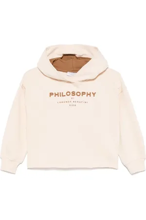 PHILOSOPHY DI LORENZO SERAFINI Hoodie mit Logo-Patch