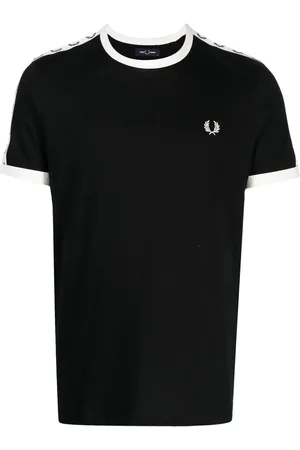 Fred Perry T-Shirt mit Logo-Streifen