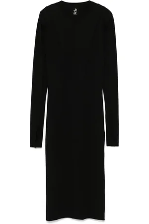THOM KROM Midikleid mit Nahtdetail