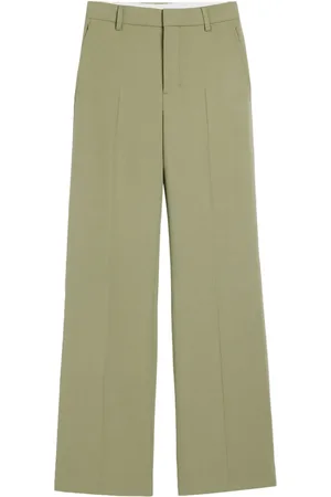 Ami High-Waist-Hose mit Bügelfalten