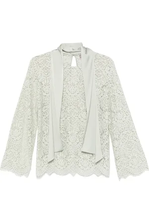 D.EXTERIOR Bluse aus Spitze