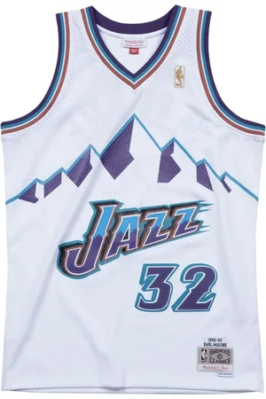 Mitchell & Ness "Utah Jazz Road 1996-97 Karl Malone" Swingman Trikot