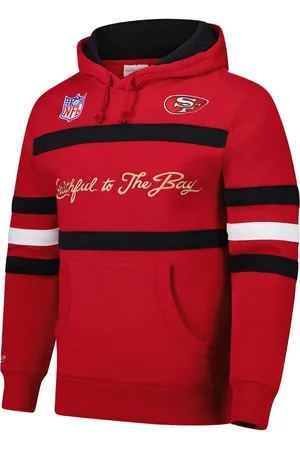 Mitchell & Ness San Francisco 49ers Head Coach "Scarlet" Hoodie