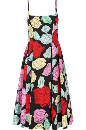 Marni Kleid in A-Linie mit Blumen-Print