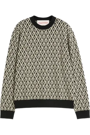 VALENTINO GARAVANI Toute La V Jacquard-Pullover