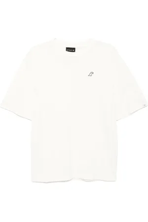 AGNÈS B. T-Shirt mit Stickerei