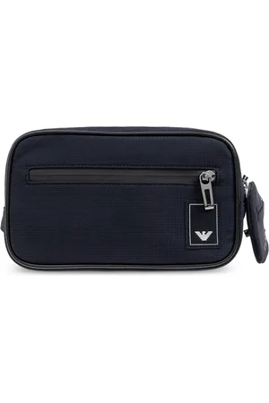 Emporio Armani Kuriertasche mit Logo-Patch