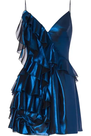 Alberta Ferretti Midikleid aus Satin