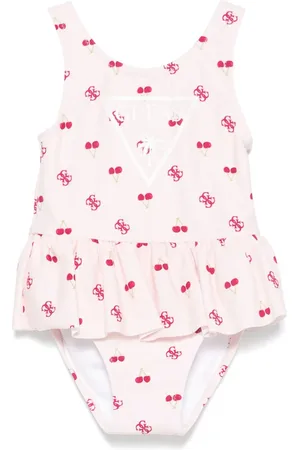 Guess Badeanzug mit Logo-Print