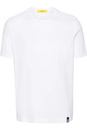 DRUMOHR T-Shirt mit Logo-Applikation