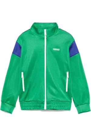 VERSACE Sweatshirt mit Reißverschluss