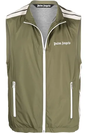 Palm Angels Weste mit Streifendetails