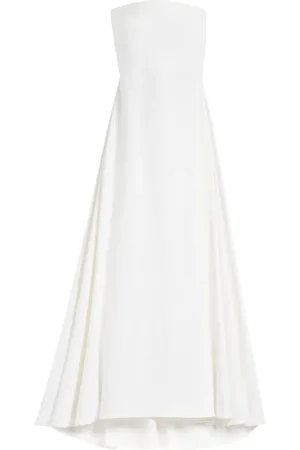 Jacquemus Schulterfreies Maxikleid