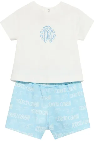 Roberto Cavalli Shorts mit Logo-Print (2er-Set)