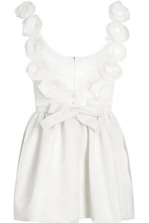 Giambattista Valli Kleid mit Blumenapplikation