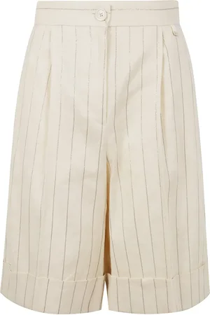 HERNO Short aus Leinen und Baumwolle