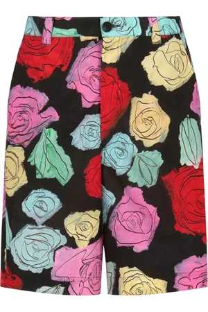 Marni Klassische Shorts mit Blumenmuster