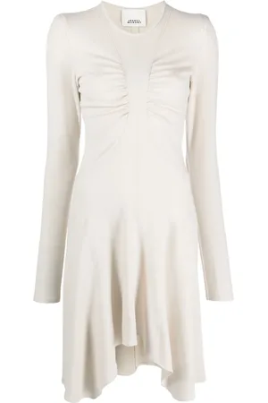 Isabel Marant Asymmetrisches Devane Midikleid