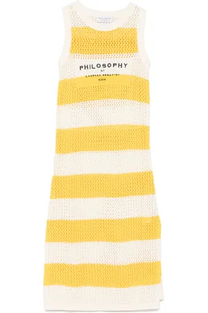 PHILOSOPHY DI LORENZO SERAFINI Gehäkeltes Kleid