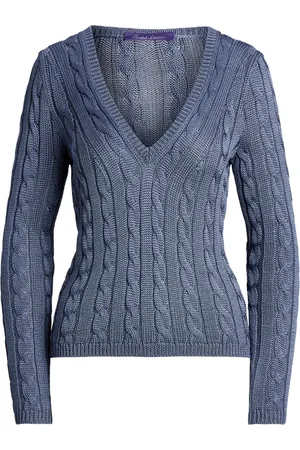 Ralph Lauren Pullover mit Zopfmuster
